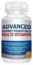 Advanced Ledviny Essentials Multivitamin. Doplněk pro podporu ledvin pro kompletní zdraví ledvin. Ledviny doplněk zdraví s ledvinovými vitamíny 30 Caps
