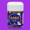 1 Lahvička GABA Gummies Spánek klid Gummies Ne Melatonin pro dospělé s L Theanine, 5-HTP, Vitamíny D3, Stress Relief, Mírumilovný odpočinek, Relaxační Supplement, Blueberry, 60 Gummies, 30- den sloužící