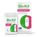 Bio K + Zdraví žen - Probiotický doplněk pro ženy podporuje Vaginální a močové trakt Zdraví s 2 biliony CFU 2 Strains, Vaginální Probiotika pro ženy - 30 Kapsle
