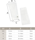 Zinc- Infuzní Elbow Sleeves bandáž pro děti s Eczemou - Terapie mokré vložky (XSmall)