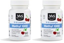 All Foods Market, Methyl B-12 Lozenges 1000mcg, Cherry Flavor, 60 ct (balení po 2 ks)