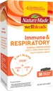 Nature Made Wellbends Imunní & Respirační, EpiCor Postbiotický, Vitamin C, Vitamin D3, Pokročilý doplněk imunitní podpory, 50 Vegetariánské kapsle