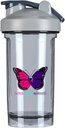 Ounce Shaker Lahvička Mixer Leak- proof Pre Workout Protein Shakes Strava Náhrada třese láhve 500ML / 18 Oz Gray & -1 & -1 & -1-1