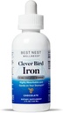 Nejlepší hnízda Wellness Liquid Iron - Brain Health Support Supplement with Albion Taste-Free Iron - AIDS Energy & Red Blood Cell Production - Biologicky dostupný Železný vzorec - Čokoláda, 4 fl oz (120 Servings)