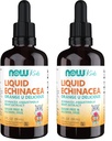 Nyní doplňky, Děti tekutá Echinacea s dropperem, Podpora imunitního systému, Vhodné pro děti, 2 Fl Ounce, Balení květen Vary (Balení po 2)