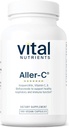 Vital Nutrients Aller- C CZ124; Vegan Respirační a sinusová funkce Podpora * CZ124; Isoquercitrin, Bromelain, Bioflavonoidy, & Vitamin C CZ124; Gluten, Mléčné mléko, Soy zdarma doplněk CZ124; 100 Kapsle