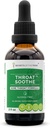 Krční Soothe Alcohol- Free Extract, High- Potency Bylinné kapky, tinktura Vyrobeno z tinktury, Licorice, Slippery Elm, Marshmallow, Sage, Echinacea, Elderberry. Sore Throat Formule 2 oz