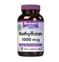 BlueBonnet Nutrition Methylfolate 1000 mcg, for Energy, Mood, and Prenatal Health *, Non- GMO, Vegan, Kosher Certified, Gluten- Free, 60 Zeleninové kapsle, 60 Služeb