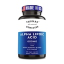 Thomas 'all- natural Remedies Alpha Lipoic Acid 600mg, 120 Kapsle s B- Vitamíny, Vegan, Žádné plnidla
