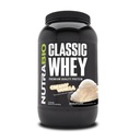 NutraBio Classic Syrovátkový prášek - 25G proteinu per Scoop - Full- Spectrum Amino Acid Profile - No Fillers, Umělé barvy, Konzervativa - Nízký glycemický index - Krémová vanilka, 2 litry