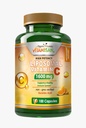 VITAMISAN Liposomální vitamin C - 100 Kapsle - Vysoká absorpce Ascorbic Acid - Může podporovat imunitní systém & kolagen Reincorporation no GMO Výkonný antioxidant