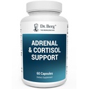 Dr. Berg Adrenal & Cortisol Kapsle - Adrenal Supplement & Cortisol Manager - Mood, Focus, Relaxation and Stress Support - Adrenal Supplements with Ashwagandha Extracts - 60 Kapsle