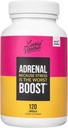 LIVELY VITAMIN CO. Adrenal Boost - Imunitní - Stres - Úzký - Paměť - Zaměření - Nervozita - Odpočinek - Spánek - Ashwagandha - Black Maca - Rhoddiola - Ginseng - 120 Vegetariánské kapsle