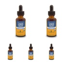Herb Pharm Certified Organic Lemon Balm Liquid Extract for Calming Nervous System Support, Organic Cane Alkohol, 1 Ounce (Balení 5)