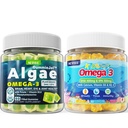 Vegan Omega 3 gumové 1 balení + cukr zdarma Omega 3 gumové pro děti 2 balení