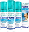 ANCIENT SECRETS Saline Nasal Spray - Dech opět Hypertonický Seawater Nasal Spray, Alergie & Sinus Relief, Nasal Congestion Moisturizer, 3.38 Fl Oz (balení po 3)