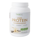 BRAINMD Dr. Amen Omni Protein Vanilla - 2,38 lbs - Plant- based Protein Powder - Promotes Energy & Cvičení Recovery - Vegan, Vegetarián, cukr zdarma, gluten zdarma - 30 Služeb