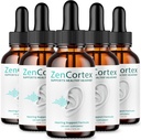 (5 Pack) Zencortex For Tinnitus Relief - Oficiální vzorec - Zencortex Drops for Ears, Zen Cortex 24 Tinnitus Drops Liquid Supplement Recenze, Zen Cortex Support Formule, Zencortex Oral (10oz)