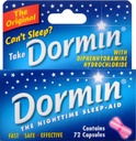 Dormin Nighttime Sleep- Aid - 72 tobolek, balení po 6 ks