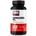 FORCE FACTOR Ashwagandha doplňky Vyrobeno s Premium Vegan Ashwagandha prášek, Adaptogeny na podporu stresu a kognitivní zdraví, No Gelatin, Non- GMO, 60 Kapsle