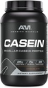 Amazing Muscle Casein Protein Powder 124; Chocolate Flavor IR 124; 25 G Protein IR 124; 2 Lb (907 G) IR 124; Non- GMO IR 124; Made in USA