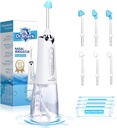 DR.SHARK Bezšňůrový Nasalový zavlažovací systém, Elektrický síťový hrnec pro Sinus, Čistič nosu, Čisticí stroj Sinus, 5 Modes Nasal Rinse Machine