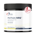 Designy pro zdraví PreTrain NRG Drink Mix - Pre- Workout Powder with Creatine + Green Coffee - Podporuje Focus, Power + Mental Energy in Sportes - None-GMO, Cherry Lime Flavor (20 Služeb / 180g)