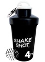 Black - 4oz Mini třepačka láhev pro předcvičení, Creatine, malé Scoop doplňky (Ne pro protein) Clip & Shaker Ball