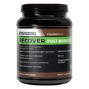 BODi Recover syrovátkový prášek Blend- Post- Workout Čokoláda syrovátkový dodatek pro svalovou obnovu s 20g protein, BCAA, Granátový extrakt - Rychlé zotavení - 20 Serving Tub