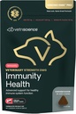 VETRISCIENCE Veterinární síla DMG Imunity Health Chews - Podpora imunitního systému pro psy a kočky - Jaterní pomůcka - Antioxidační podpora pro domácí zvířata - Kuřecí ochucení - 50 Počet