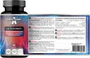 APOLLO 'S HEGEMONY Lactoferrin + 100 mg - s vitamínem C a Arabinogalactan - 60 Veganových kapslí - 2 měsíční zásoba - pro zvýšenou imunitu a absorpci železa