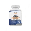 Labs NeuroGro přírodní doplněk mozku pro dospělé, 60 Kapsle - Nutriční směs Bacopa Monnieri, Ginkgo biloba, Melissa Officinalis & Citicolin pro mozek Focus & Paměť
