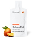 Momentous kolagen Shot dodatek - Hydrolyzované hovězí kolagen & vitamín C na pomoc podporu kloubu, kosti, a spojovací tkáně zdraví - NSF Certified for Sport - Mango Orange - 25g / Serving - 15 Služeb