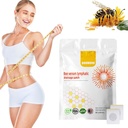 KLIFE 60PCS Bee Venom Navel Patches, Bee Venom Lymfatic Drainary Navel Patches, Bee Venom Navel Patches pro ženy a muže (60ks / 1 sáčky)