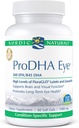 Nordic Naturals ProDHA Eye - Fish Oil, 360 mg EPA, 845 mg DHA, 20 mg FloraGLO Lutein, 4 mg Zeaxanthinu, Podpora neurologické funkce a dlouhodobého zdraví očí *, 60 měkkých gelů