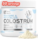 SoundHealth Colostrum Supplement Powder for people - Organic Bovine Colostrum Supplement for Gut Health, Hair Growth, Beauty, and Imunitary Support - Neochucená (146g)
