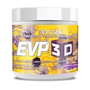 Evogen EVP-3D PHARMAN 124; Extrémní Pre- Workout Pump Ignitor, Arginine Nitrate, Citrulin, Beta- Alanin, Lions Mane PHARMAN 124; BlackBerry Lemonade GARMAN 124; 40 Služeb