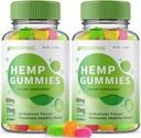 rize laboratoře (Balení 2 Zelených Vibe Gummies - All- přírodní doplněk pro Calmness, Spánková pomoc a celkové Wellness, Green Vibe holistické Relaxation Gummy, GreenVibe Recenze Gomitas (120 Gummies)