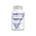 Výzkum ověřený Biotin - Čistá biotin Extra síla 10,000mcg pro zlepšení zdraví vlasů, kůže a nehtů - 60 Vegan Tablety, Vyrobeno v USA
