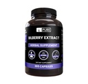 Čisté původní ingredience Bilberry Extract (365 Kapsle) Ne hořčík nebo rýžové plnidla, Vždy čisté, Laboratorní ověřené