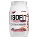 Nutrex Research IsoFit Whey Powder Instantized 100% Syrovátkový proteinový izolát (30 Služeb (balení po 1), Jahody & Cream)