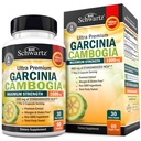 Garcinia Cambogia hubnutí pilulky - maximální síla Appetite Conpressant & Fat Burner pro muže a ženy - 1600mg přírodní extrakt & 960mg HCA - Metabolismus Booster & Carb Blocker Kapsle - 60Ct