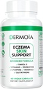 Eczema Doplňky - Vyrobené Dyshidrotic Eczema pilulky pro dospělé - Poskytování Eczema Relief, Cílení Intervence Eczema, podrážděná suchá kůže, a vylepšené psoriázou doplňky