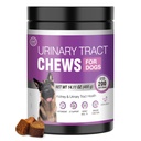 Pes UTI Léčba Cranberry Dodatek pro psy 200 Žvýkačky Močová Trakt Medicína Průtok močového měchýře Pills Ledviny Podpora Cranberrys Extract Bites Puppy UTI Infekční léčby Inkontinence Remedy pro psy