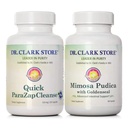 Dr. Clark Store Quick para- Zap Cleanse & Mimosa Pudica - Výkonná čistka, Detox Support & Gut Health Formule