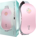 Slimpal vyhřívání Pad pro období křeče, Přenosné Cordless elektrické vyhřívání Pad pro menstruační bolest Relief Heat Belt, Dobíjecí vroucí teplo Pad dárky pro její ženy dívka manželka přítelkyně, růžová