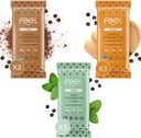 Cítit Vegan Protein Bary 124; Čokoládové Milovníky 124; Keto Dub 124; Gluten Free Dub 124; Organic Dub 124; Lions Mane Dub 124; Chaga Dub 124; Ashwagandha Dub 124; 15g Protein Dub 124; Nízký cukr 124; Non GMO Dub 124; Sunbutta + Brownie + Mint - 9 Pack
