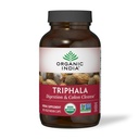 ORGANIC INDIA Triphala Kapsle Organic - Bylinný dodatek s Amla, Bibhitaki, Haritaki, Digestion & Colon Podpora, Imunitní systém Podpora, Adaptogen, Vegan, USDA Certified Organic - 180 Kapsle