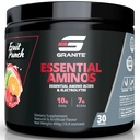 Granitová esenciální aminokyseliny Powder for Muscle Recovery and Growth with 10g EAA and 7g BCAA - Soy- Free, gluten- Free, 448g (30 Serving), Fruit Punch Flavor