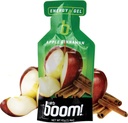 Boom Nutrition - Carb Boom Energy Gel - Fruit- Ochucené energetické gely - Cvičení Gel - Energy Gel pro cyklistiku - Běžící gel - Přírodní energie Gel - Apple Skořice (24 Pack)